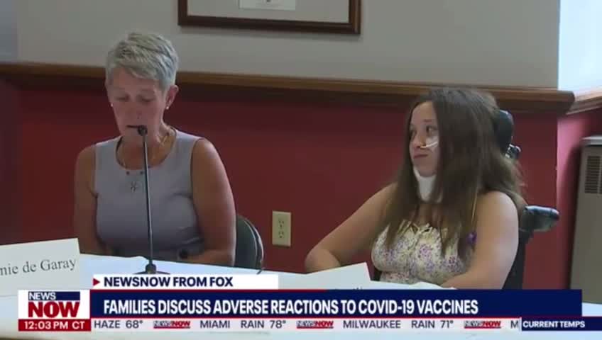 Vaccine destroys 12 yr olds life