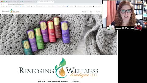 Registering for Team Restoring Wellness Website