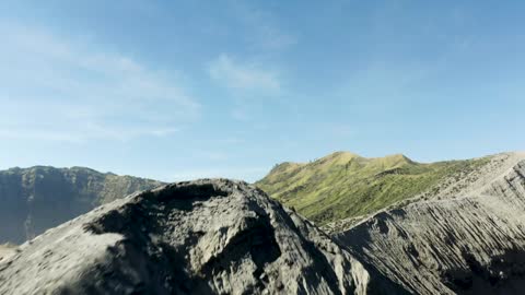 Marvelous Footage during trail of Mountain Amazingly captured by Drone