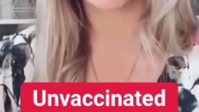 Unvaxxed woman getting side effects from the vaxxed!!