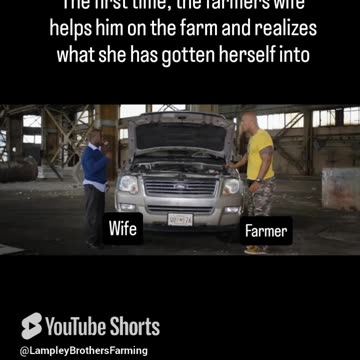 farm wife when she realizes she is in