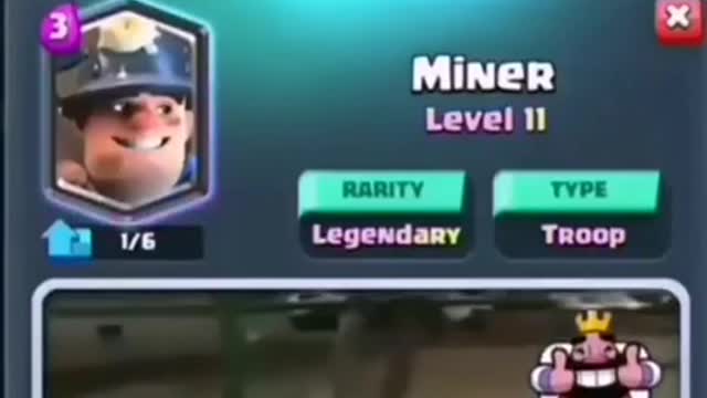 MINER CLASH ROYALE