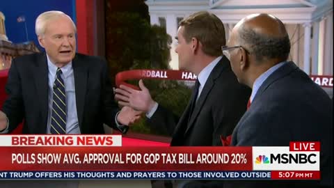 Chris Matthews Doesn't Understand Why Americans Are Cheering GOP Tax Cuts