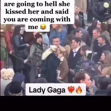 LADY TELLS GAGA HES GOING TO HELL