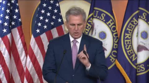 Kevin McCarthy: "What did yesterday from the New York Times? Yes, It is Joe Biden's "