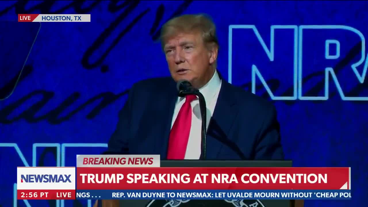 Trump Gives the Speech Biden Should Have