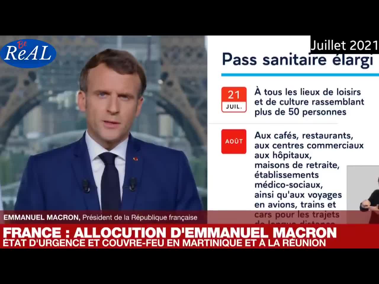 LE MENTEUR PATHOLOGIQUE MACRON ASSURE QUE LA VACCINATION NE SERA JAMAIS OBLIGATOIRE !!!