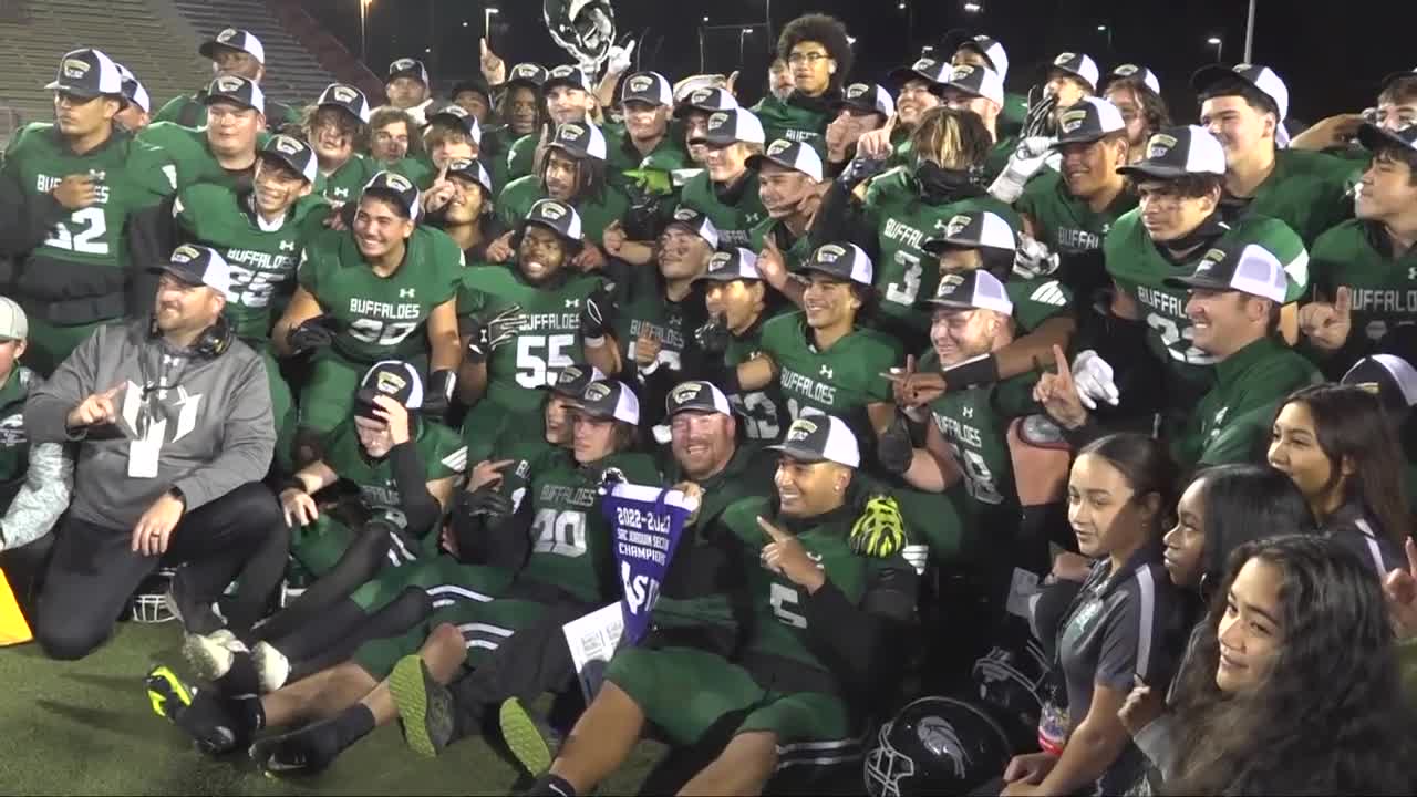 High School Football Championships: Granite Bay Grizzlies vs Manteca Buffaloes