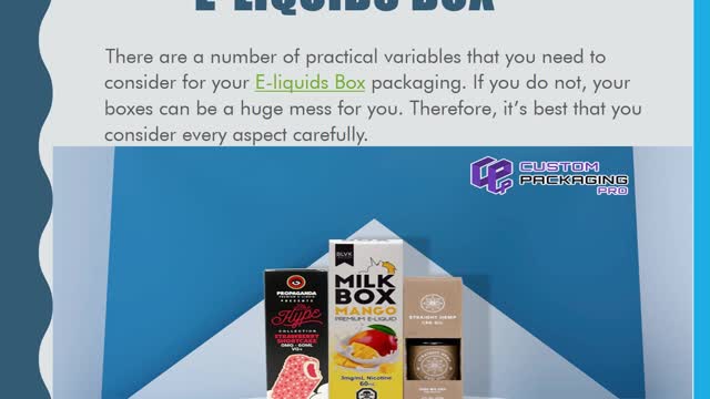 E-liquids Box