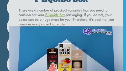 E-liquids Box