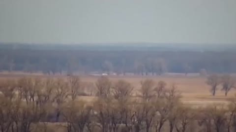 APU destroyed a column of enemy equipment in Kiev Oblast