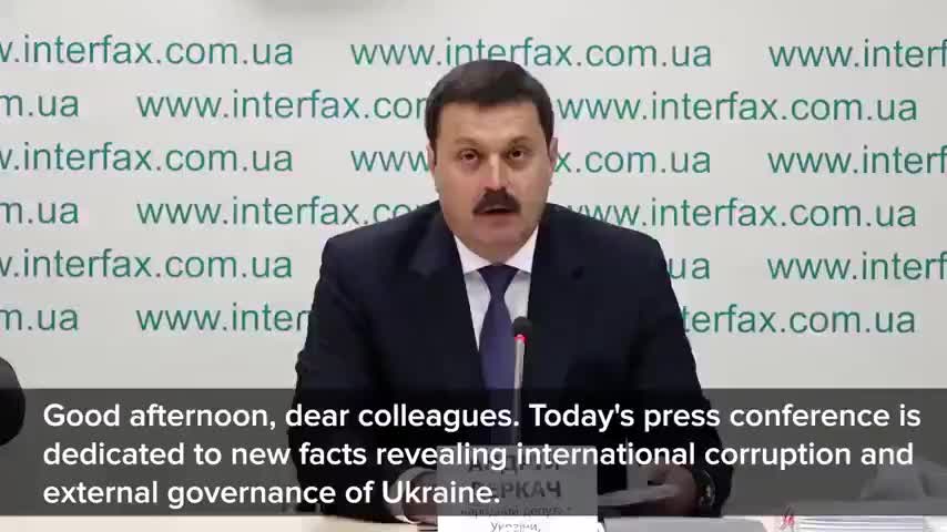Ukrainian Presser on Biden corruption.