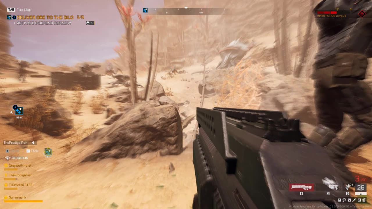 Starship Troopers, Extraction