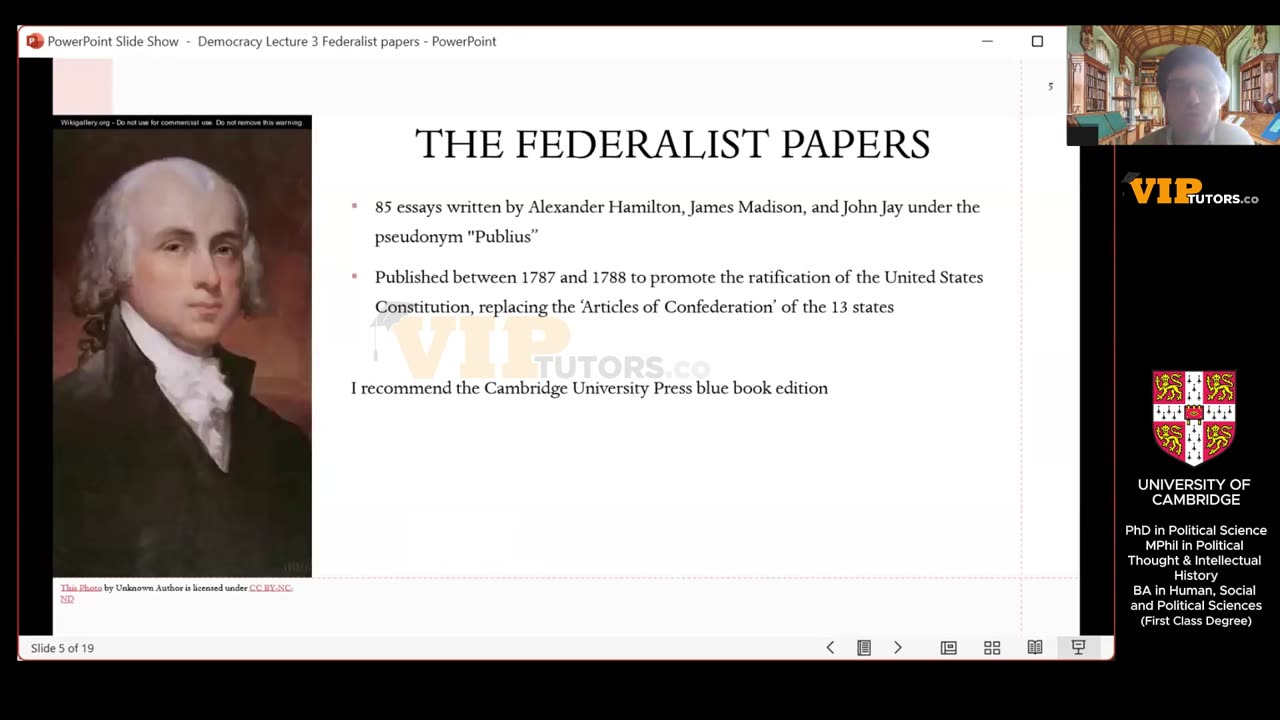 John Locke Politics Question 1 Video 3 (Part 2 of 3)