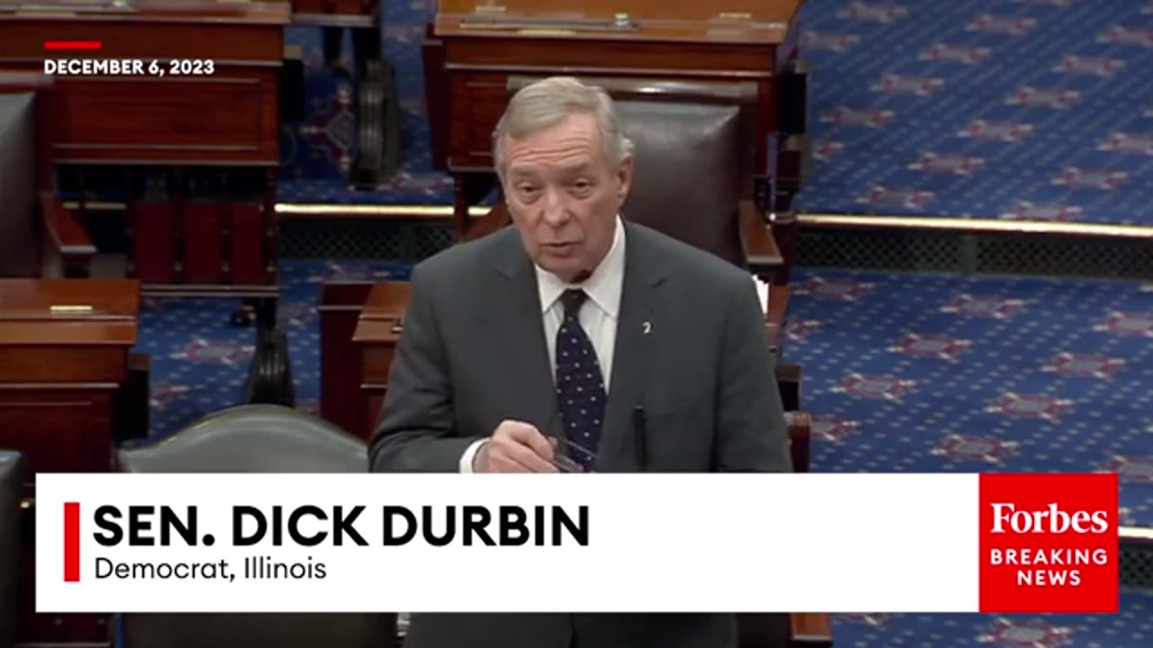 Dick Durbin, after having blocked the Epstein list, now invokes Reagan