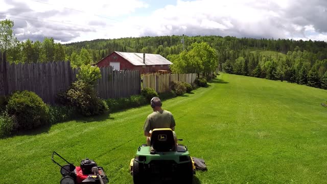 How to mow your lawn in half the time