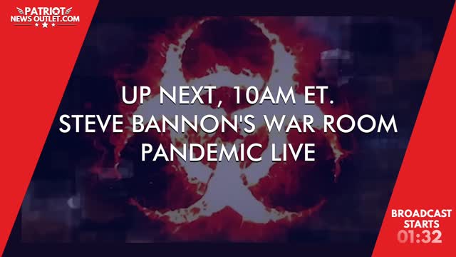 🔴 WATCH LIVE | Patriot News Outlet | Steve Bannon's, War Room Pandemic | 10AM ET | 9/13/2021