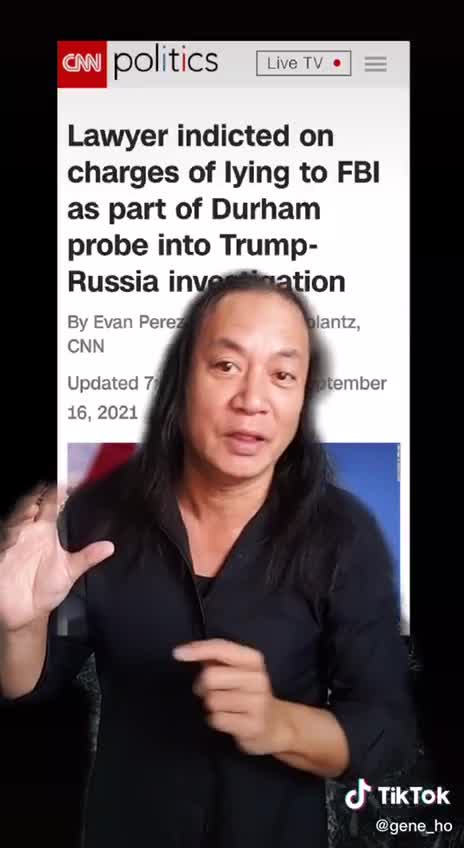 President Trump's Photographer Gene Ho on MSM and DURHAM