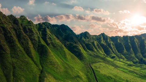 Beautiful Mountain Roads to the heaven