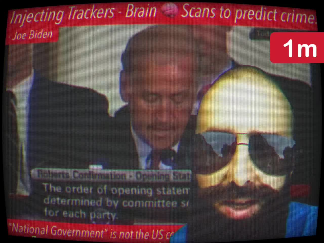 Pharma-Fascist Joe Biden talking about the possibility of injecting people trackers
