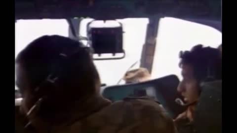 Редкое видео работы грузинских вертолётчиков во время войны в Абхазии 1992-1993 гг.