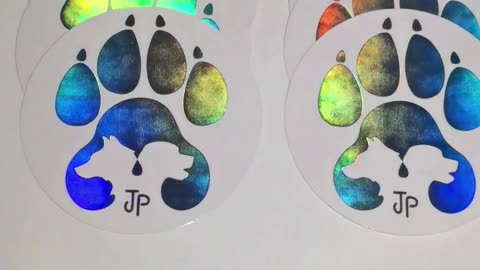 laser sticker best quality manufacturer#lasersticker#diecutsticker