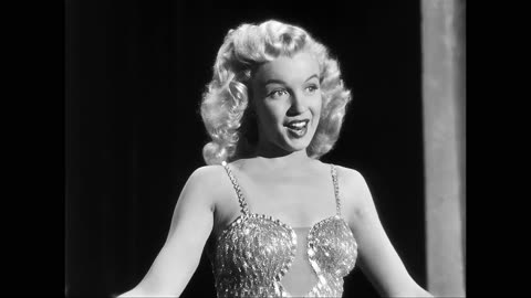 Marilyn Monroe 1948 Ladies of the Chorus scene 1 remastered 4k