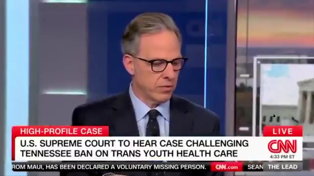 Jake Tapper interviewed trantifa ACLU lawyer - This is some sick crap here -