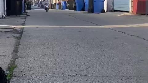 Mini Bike has a Big Crash