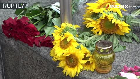 Obilježavanje žrtava MH17 u Ukrajini