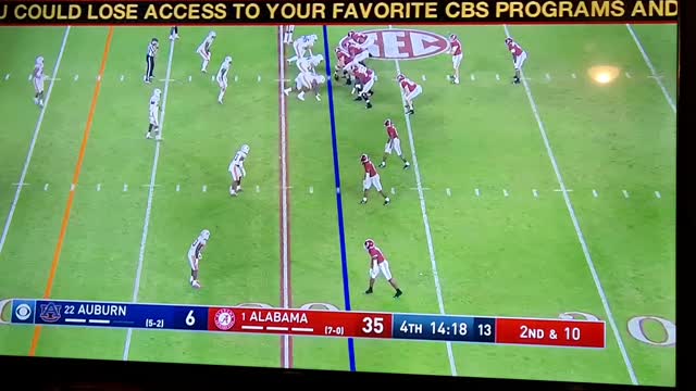 Td pass first of the 4th quarter