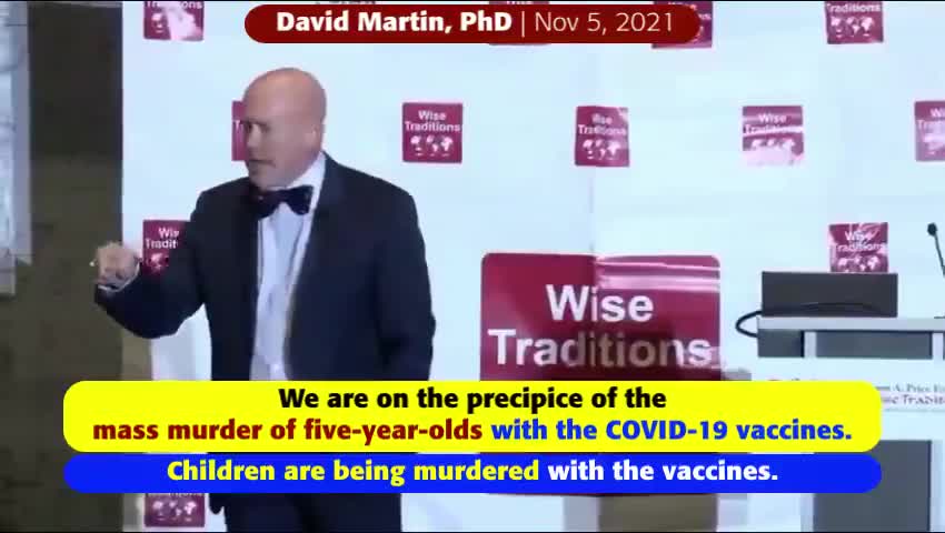 Dr David Martin Children are being murdered