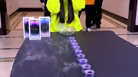 The Candle Blowing Challenge So Fun