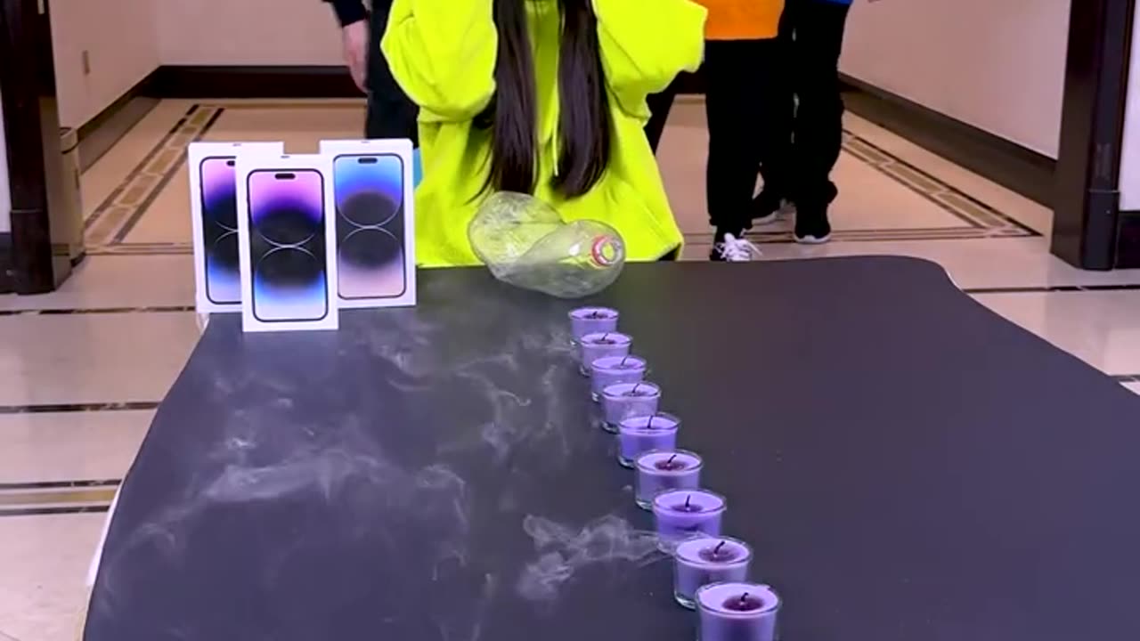 The Candle Blowing Challenge So Fun