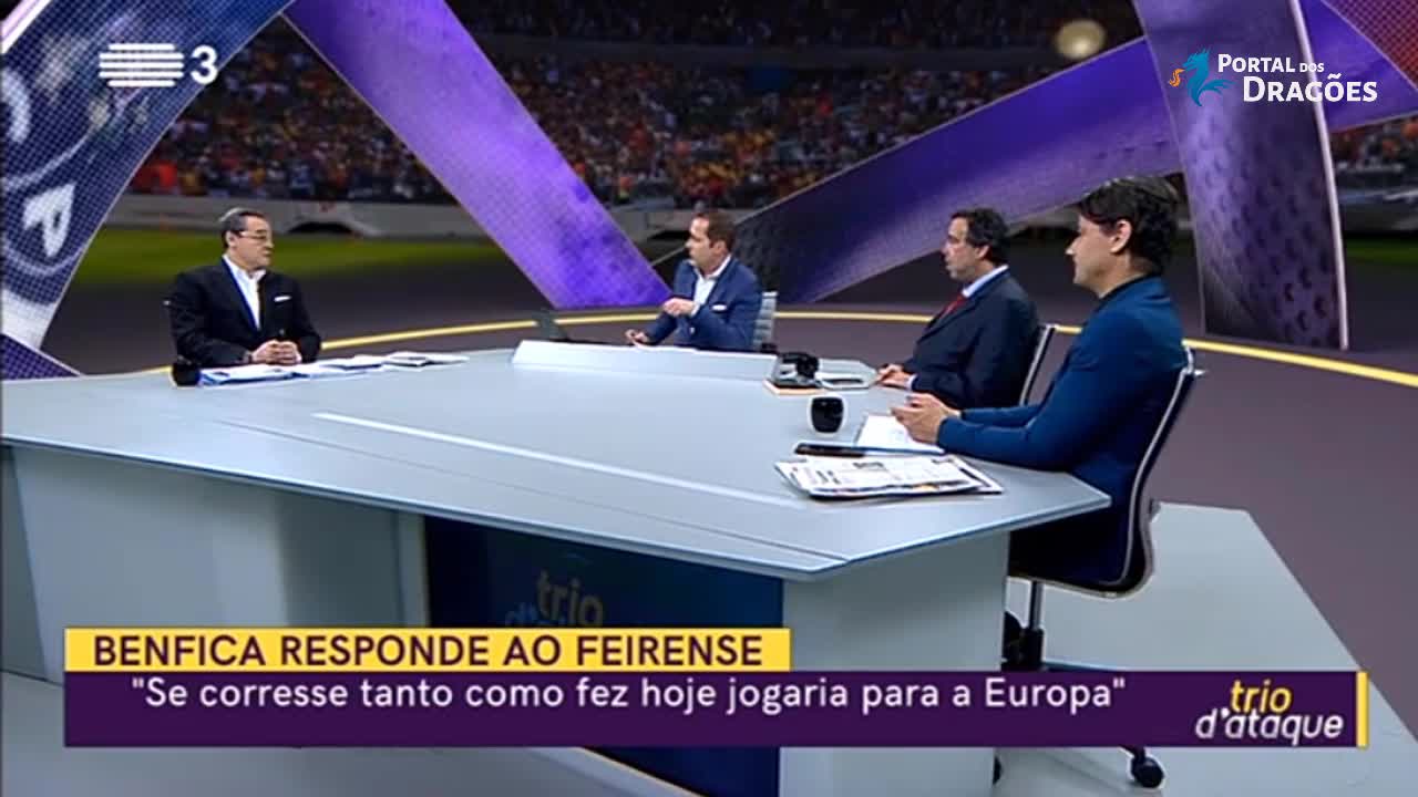 «Há um movimento em Lisboa que não quer o FC Porto campeão.»