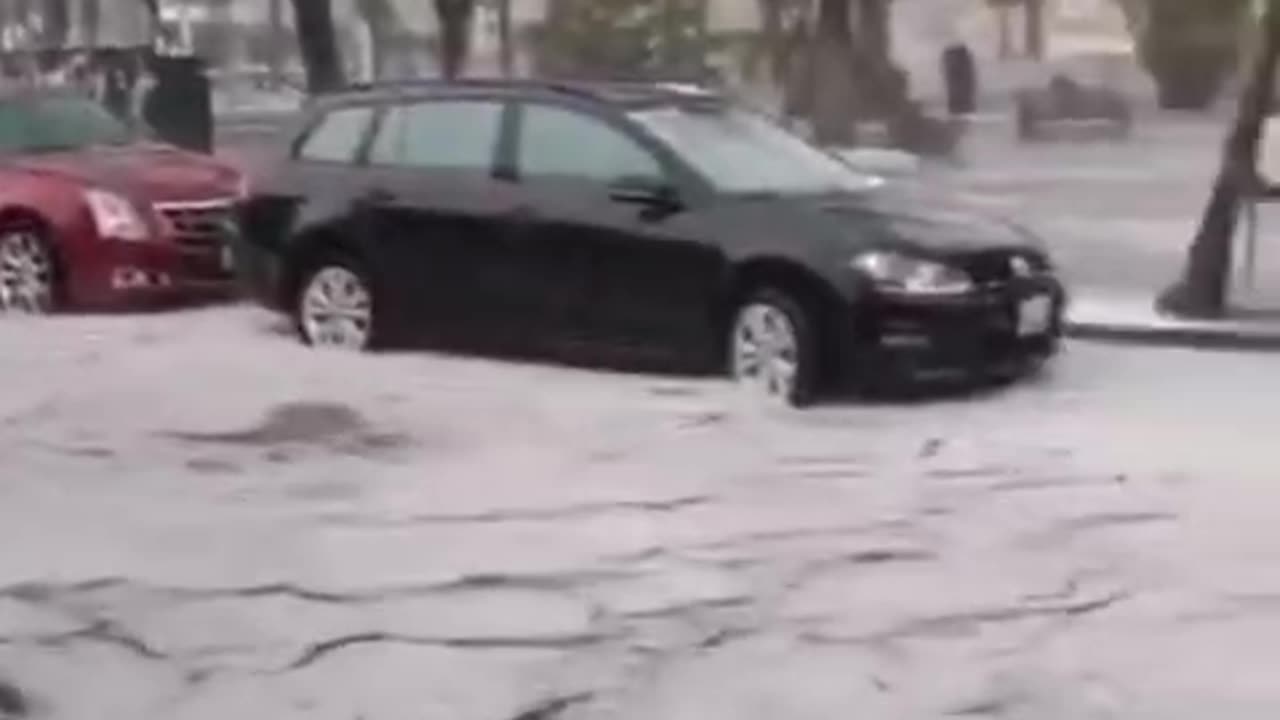 Heavy Floods After A Severe Hail Storm In City Of Puebla, Mexico | May 24, 2024