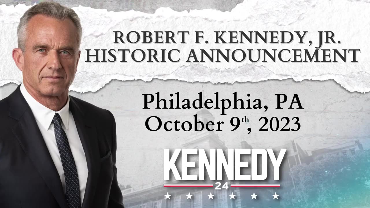 RFK jr Teases major announcement