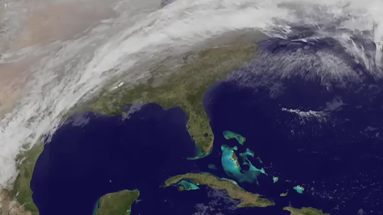 GOES Video of the Winter Storm of March 3-5, 2015