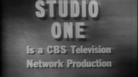 WESTINGHOUSE STUDIO ONE - Mark Of Cain 1953