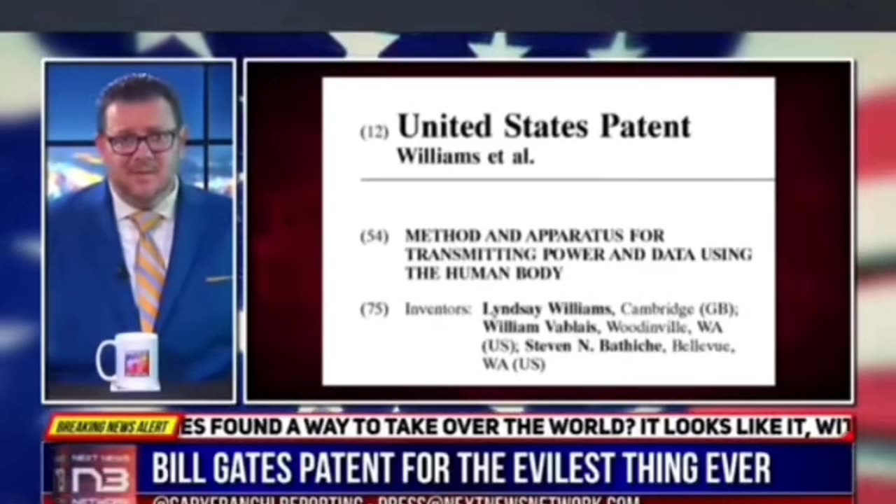 BILL GATES PATENT FOR THE EVILEST THING EVER!