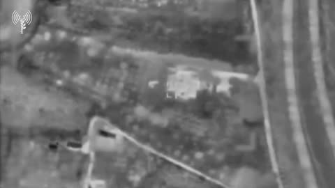 Israeli fighter jets struck a rocket launcher and buildings used by Hezbollah in