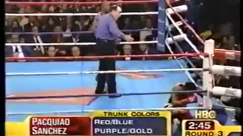 Boxing manny paquiao vs agapito sanchez, Highlights fight.