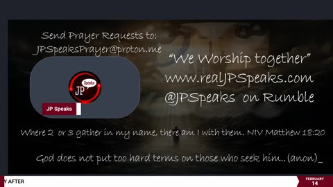 We Worship Together /w JP Speaks 02/14/2024