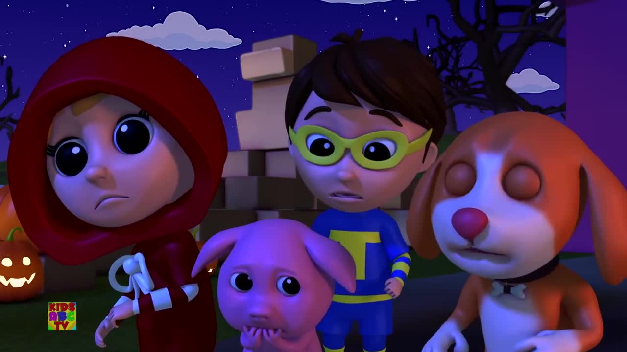 It's Halloween Night | Scary Rhymes for Children | Videos for Babies