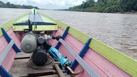 barito river in kalimantan