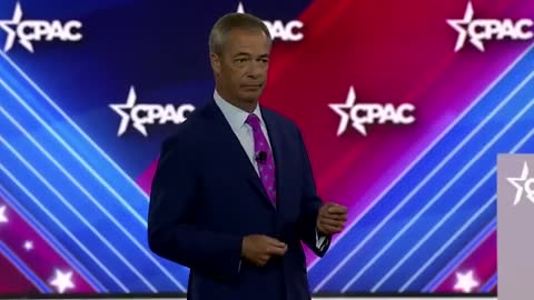 Nigel Farage's speech at CPAC in Dallas, Texas on Aug. 6, 2022