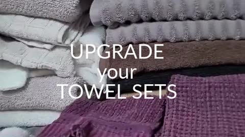 LATEST TOWEL SETS