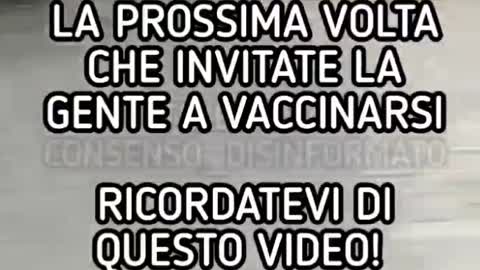 Reazioni avverse al siero genico... orrore 09 - Siete dei maledetti massoni