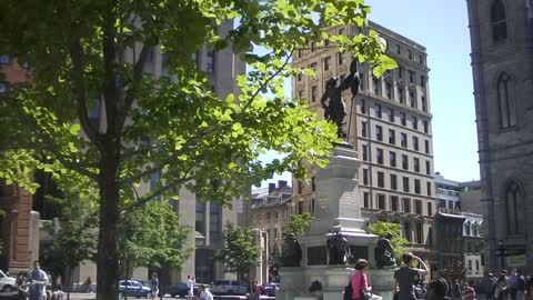 An outing with my sons in Old Montreal