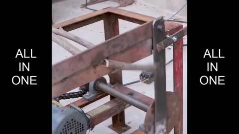 Wood Spliting Machine Making